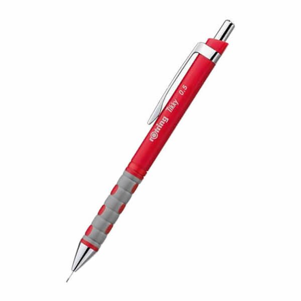 Rotring Tikky 0,5 mm Kırmızı Mekanik Kurşun Kalem
