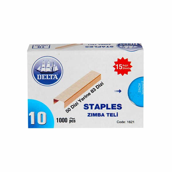 Delta 1621 No:10 Sarı Zımba Teli