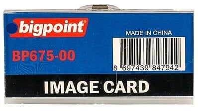 Bigpoint 675 Dıkdortgen Şeffaf Plastik İsimlik