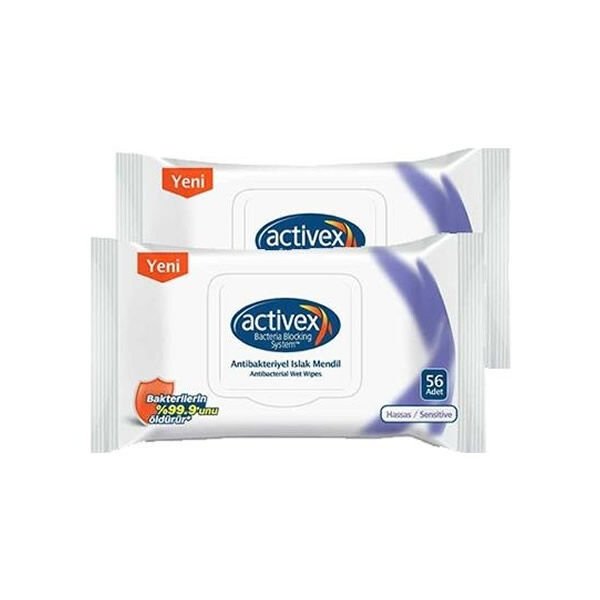 Activex 56x2 Hassas Etki Islak Havlu
