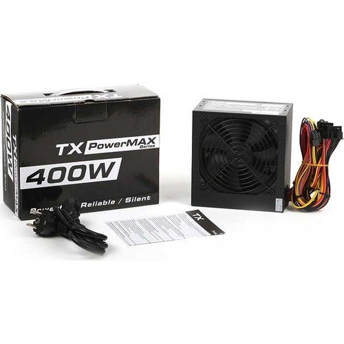 TX PowerMAX 400W 3xSATA, 3xIDE 6Pin PCI-E Bilgisayar Power Supply (TXPSU400S1)