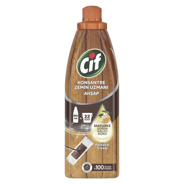 Cif 895 ml Konsantre Ahşap Zemin Uzmanı