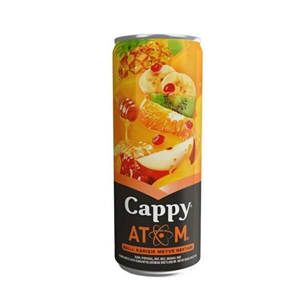 Cappy 250 ml Teneke Kutu Atom Meyve Suyu