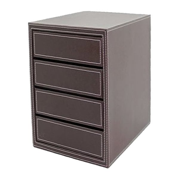 Mas 3844 4 lü Suni Deri Dokunmatik Çekmece Seti