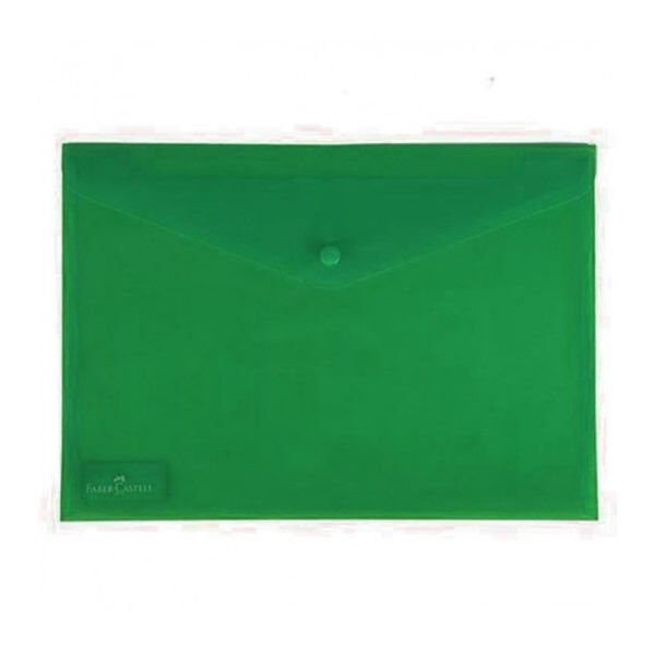 Faber Castell Yeşil Çıtçıtlı Dosya