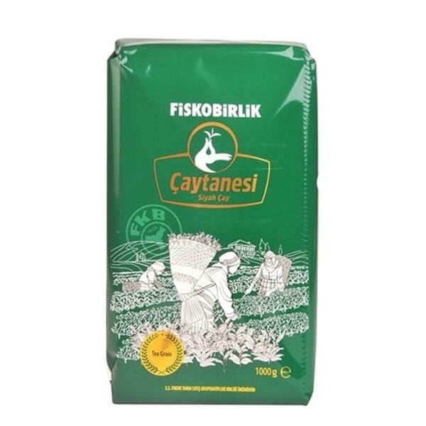 Fiskobirlik 1000 gr Çaytanesi Siyah Çay