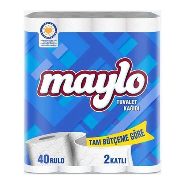 Maylo Tuvalet Kağıdı 2 Katlı 40Lı