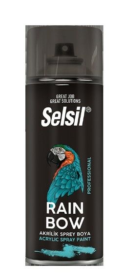 Selsil Sprey  Akrilik Boya Parlak Beyaz  400 ml