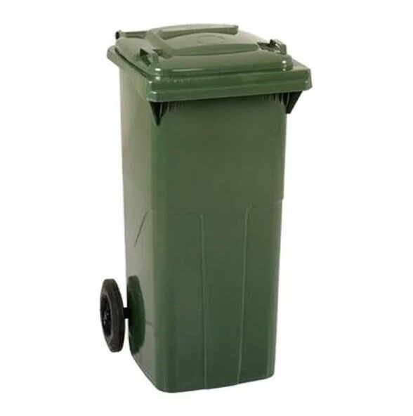 Afacan 240 lt Yeşil Çöp Konteyneri