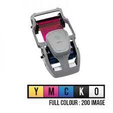Zebra 800350-350 YMCKO Ribon 200 Baskı ZC100, ZC300