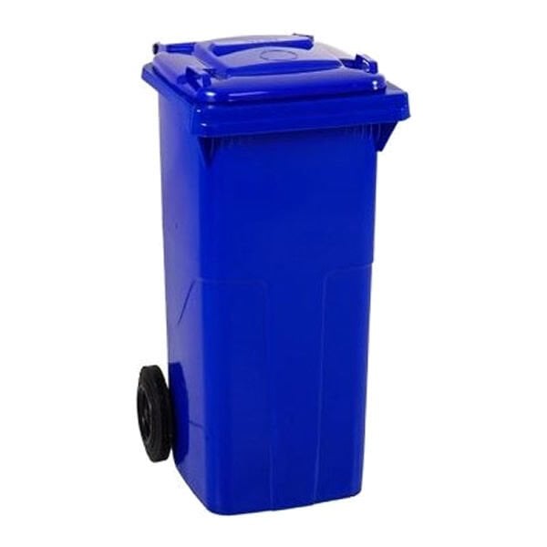 Afacan 120 lt Mavi Çöp Konteyneri