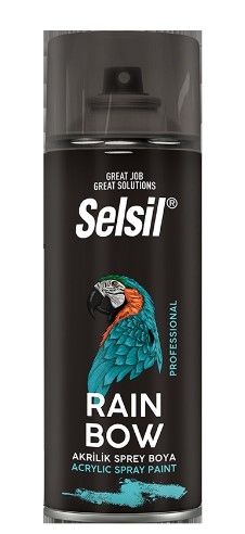Selsil Rainbow Akrilik  Sprey Boya Ultramarin Mavi 400 ml