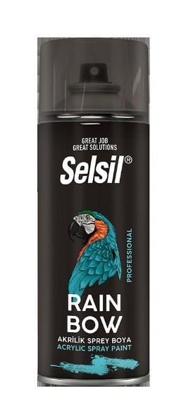 Selsil Sprey Boya Siyah Mat 400 ml