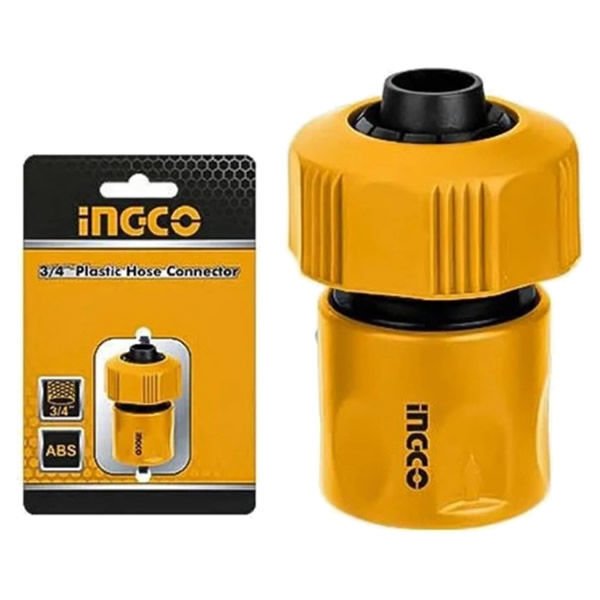 Ingco Plastik 3/4 Hortum Konnektörü