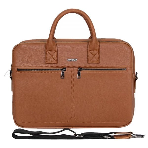 Cambridge Polo Club 50073 Kahve Suni Deri Evrak Çantası