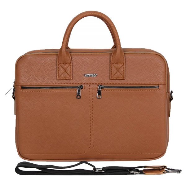Cambridge Polo Club 50073 Kahve Suni Deri Evrak Çantası