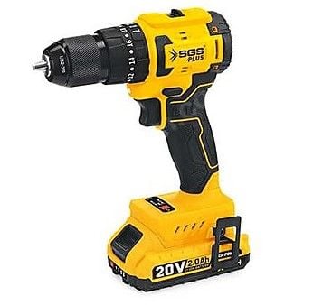 SGS 20 V 45NM 2.0Ah Kömürsüz Motor Darbeli  Matkap Seti