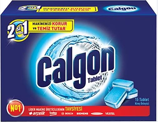Calgon 4ü1arada Kıyafete Uygun  Power Tablet 15li