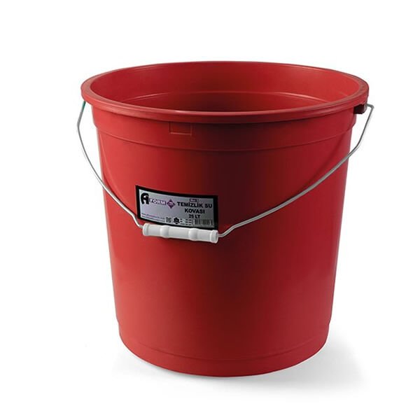 Afrom TK 104 25 lt Kırmızı Temizlik Kovası