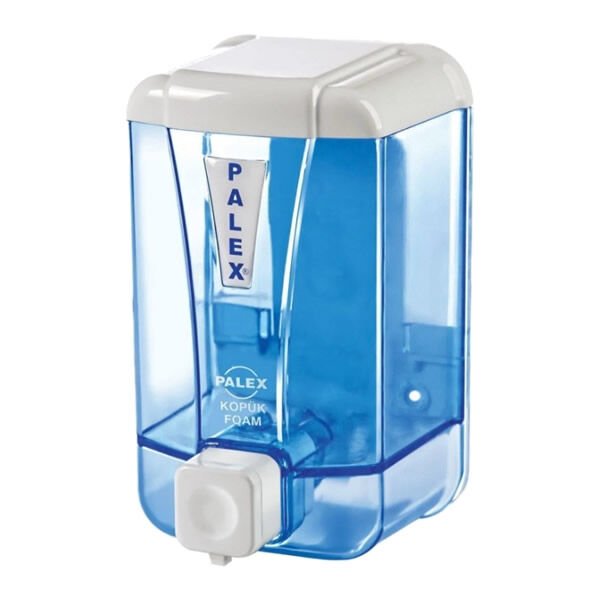 Palex 1000 cc Şeffaf Mavi Standart Köpük Sabun Dispenseri