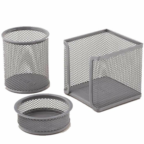 Mas 505 3 lü Silver Perfore Masaüstü Set