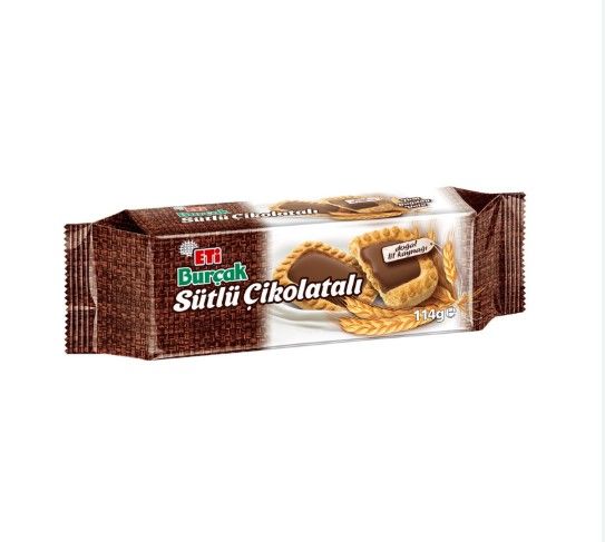 Eti Burçak Sütlü Çikolatalı 114gr