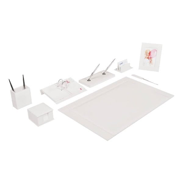 Gıpta 7602 Desktop Beyaz 9 Parça Sümen Takımı