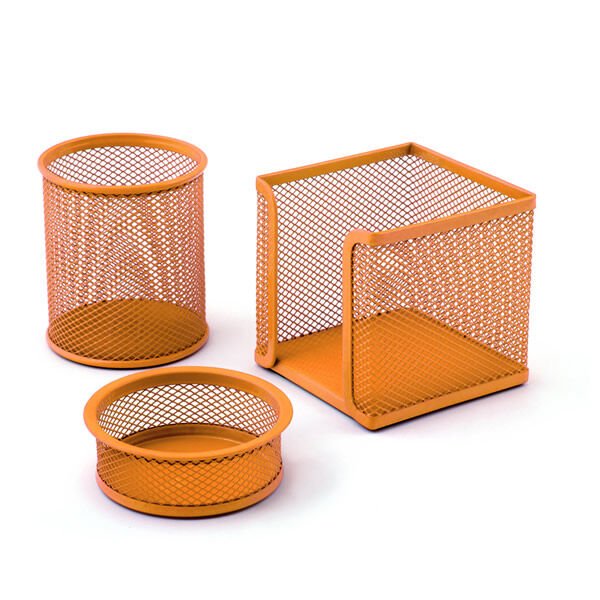 Mas 505 3 lü Oranj Perfore Üçlü Masaüstü Set