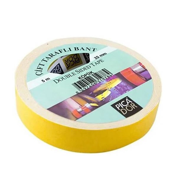 Picador 4301 5mtX30mm Çift Taraflı Köpük Bant