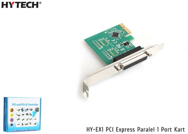 Hytech HY-EX1 Pcı Express Paralel 1 Port Kart