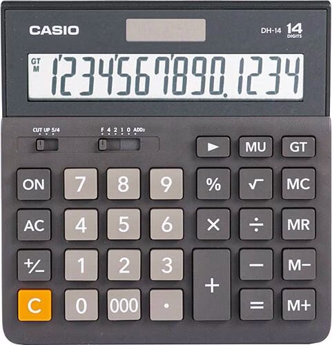 Casio DH-14 14 Hane Masa Üstü Hesap Makinesi