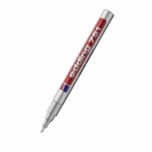 Edding E-751 Gümüş Boya Dekor Markör Kalemi