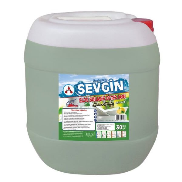Sevgin 30 kg Bulaşık Deterjanı