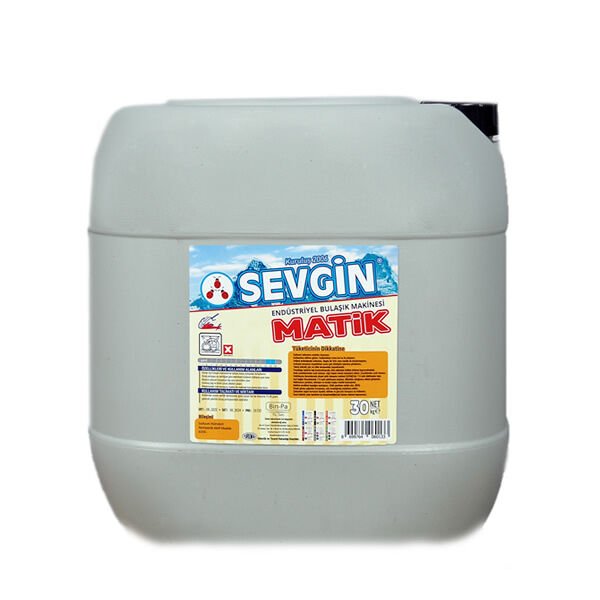 Sevgin 30 kg Endüstriyel Bulaşık Makinası Matik Parlatıcı 30kg