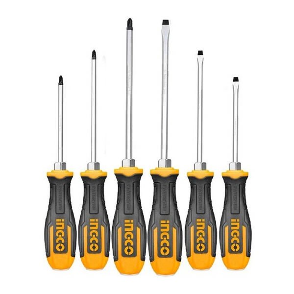 Ingco 6 lı Endüstriyel Darbeli Tornivada Seti