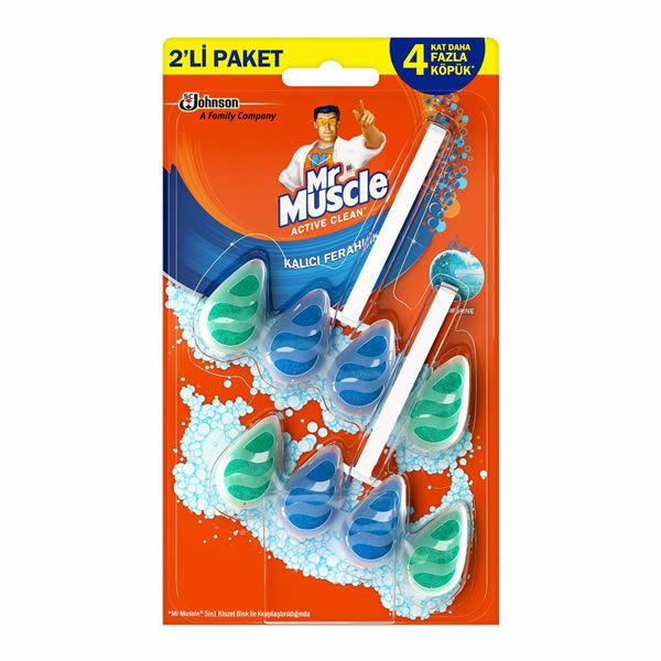 Mr. Muscle 77 gr 5in1 2 li Klozet Blok