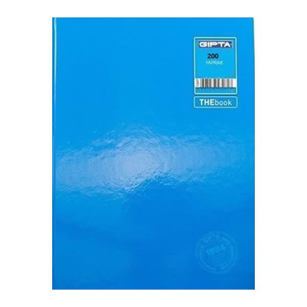 Gıpta Thebook 17X24 200 Yaprak Kareli İplik Dikişli Defter