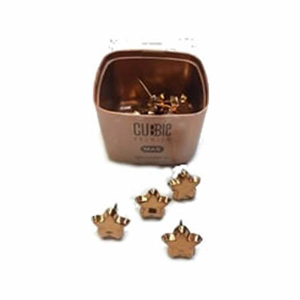 Mas 1321 Cubbie Premium Rosegold Yıldız Harita Çivisi