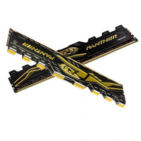 Apacer Panther Black-Gold 32GB (2x16GB) 3200Mhz CL16 DDR4 Gaming Ram