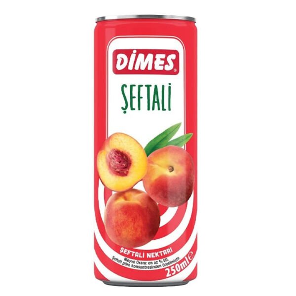 Dimes Go 12 li 250 ml Şeftali Nektarı