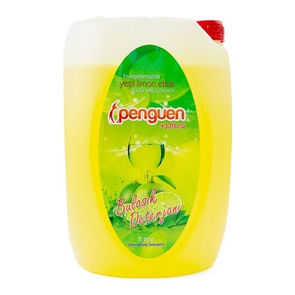 Penguen 5 kg Plus Limonlu Bulaşık Deterjanı