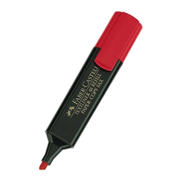 Faber-Castell Kırmızı Fosforlu Kalem