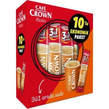 Ülker Cafe Crown Kahve 3ü 1 Arada 10x17,5gr
