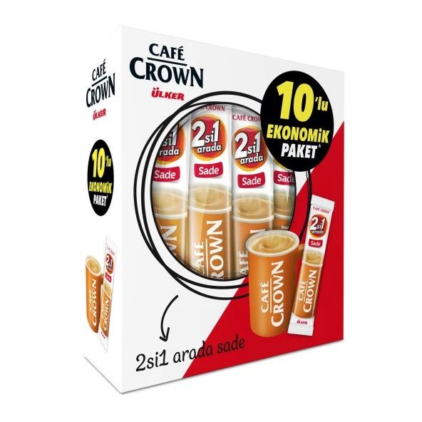 Ülker Cafe Crown Kahve 2si 1 Arada 10x11gr