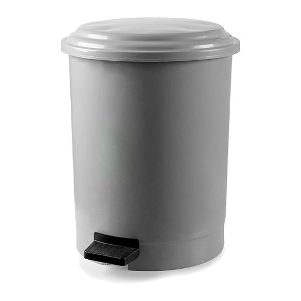 Aform 3 lt No:1 Gri Pedallı Çöp Kovası