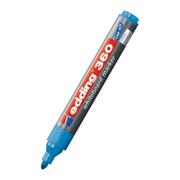 Edding E-360 Cap Off Mavi Tahta Kalemi