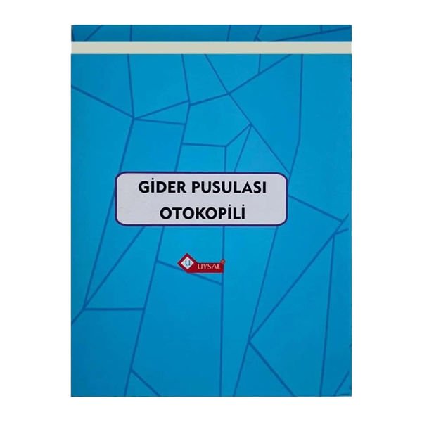 Uysal 20x50 2 Nüsha Otokopili Gider Makbuzu