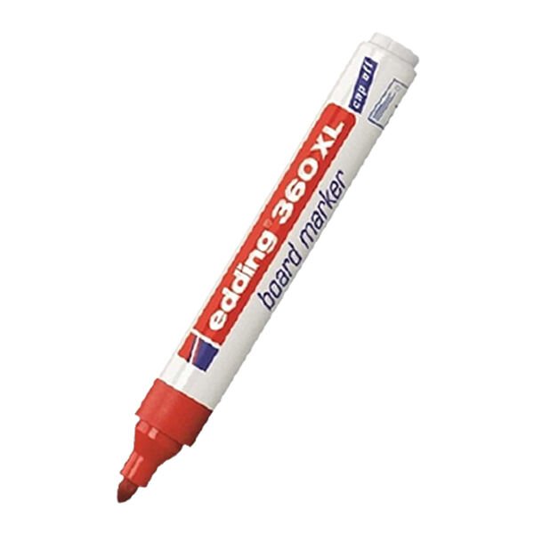 Edding E-360XL Kırmızı Tahta Kalemi