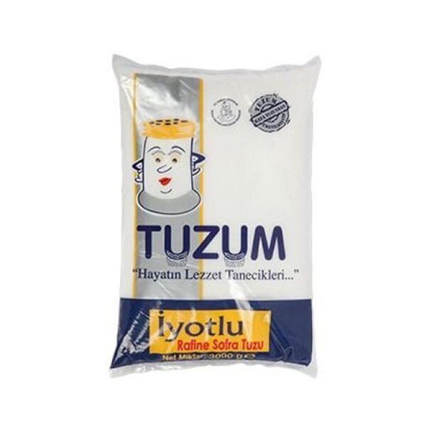 Tuzum 750 gr İyotlu Kaya Tuzu