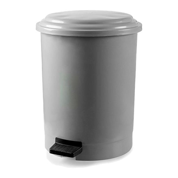 Aform Pedallı Çöp Kovası 6lt No:2 Gri